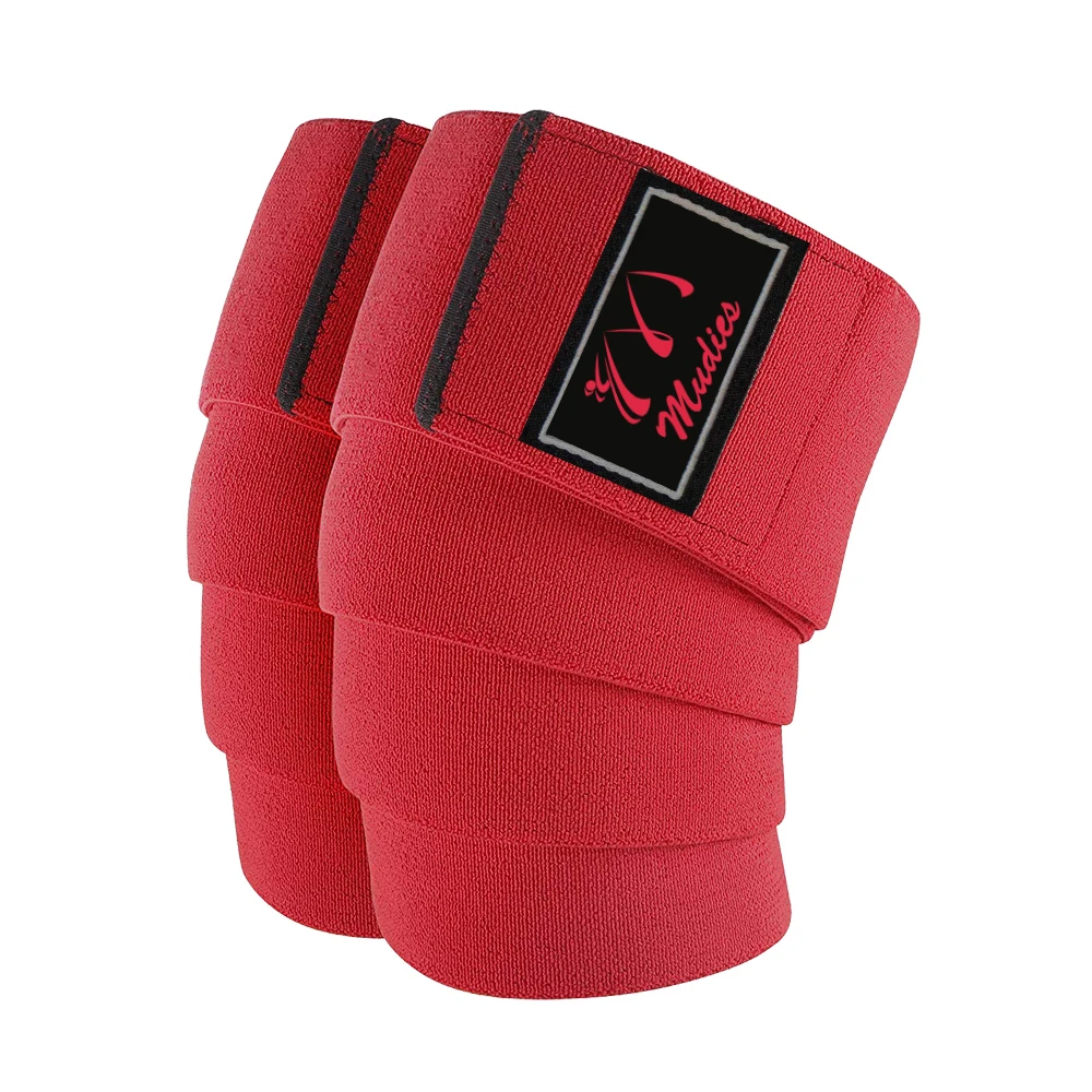  Защитные Тяжелая атлетика тренажерный зал тренировочные ленты на заказ наколенники для бодибилдинга