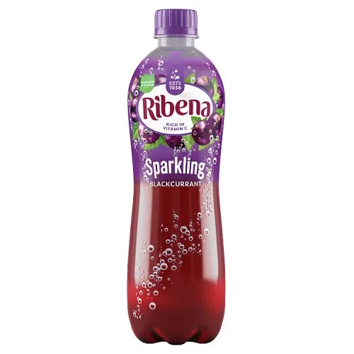 Питьевой напиток из черной смородины Ribena, 500 мл, ПЭТ-бутылка
