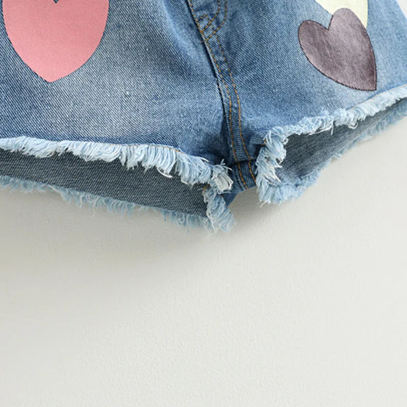 
Custom Fashion Summer Kids Girls Clothing Sets 2 Pcs White Ruffle T-shirt Pant Set For Baby Girls Clothes 2-7 Years 