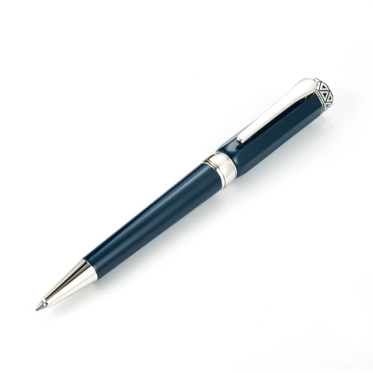 JR4145 Luxurious Heavy Business Octagonal Metal Pen Personalized Branded LOGO Printed Advertising Writing Ballpoint Pen