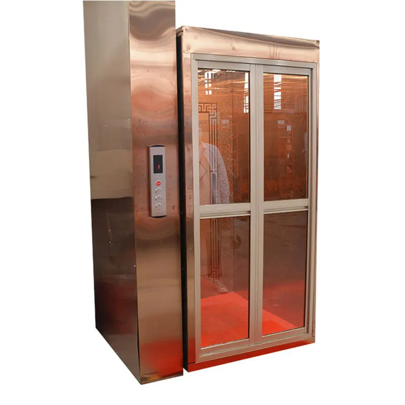 Qiyun Kinglift Qiyun Load 400kgs Residential Lift Home Elevator Comfortable Quiet for Disable People with Remote Control