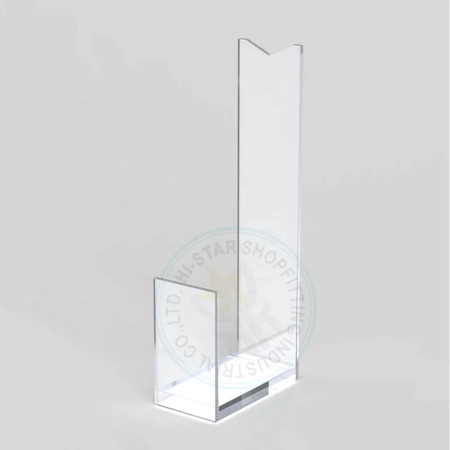 High end acrylic shoe display stand for store