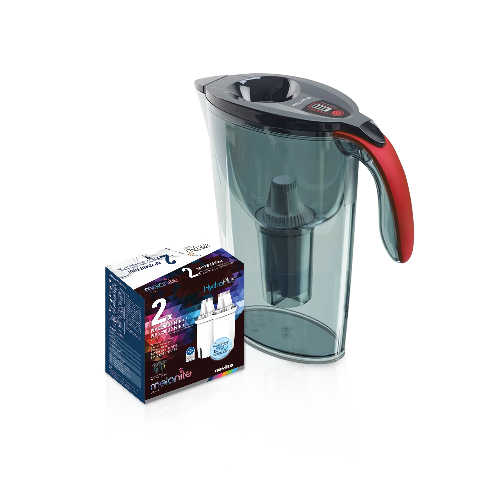  Novita SG HydroPlus кувшин для воды NP3290UF и набор фильтров