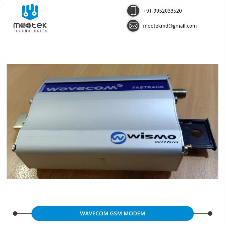 
Hot Selling Wavecom Modem with Power Adapter, Data Cable Accessories from Top Supplier 