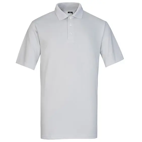 High quality wholesale designer uniform 100 percent polyester plain glof mens polo shirts with custom logo