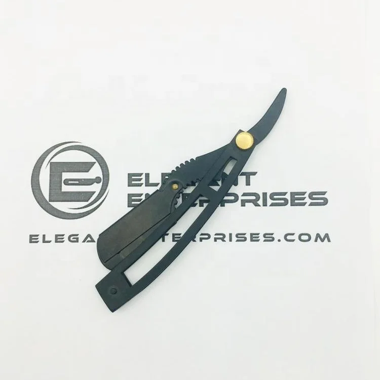 Профессиональная парикмахерская бритва с прямым краем