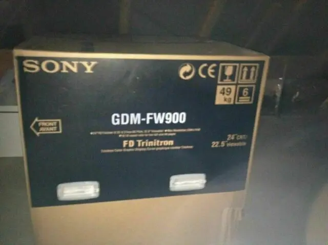  Оригинальный бренд Новый zony GDM-FW900