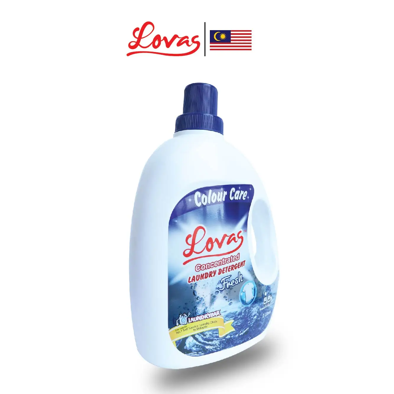 Blue Liquid Laundry Detergent Low Foam Apparent Deep Stain Removal with Perfume Feature for Apparel & Cleaner Use