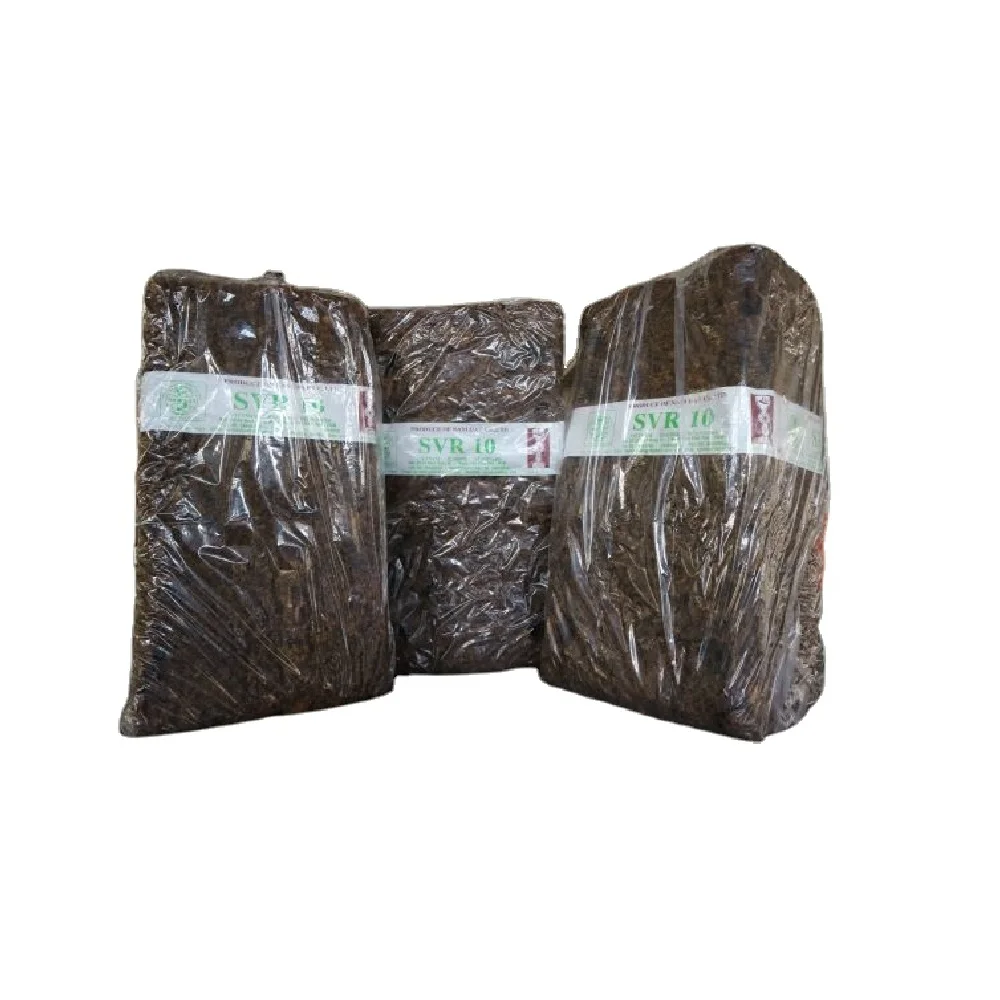 Application industrial rubbers Natural Rubber SVR 10 from Vietnam material making tires bands shrink wrapped packaging