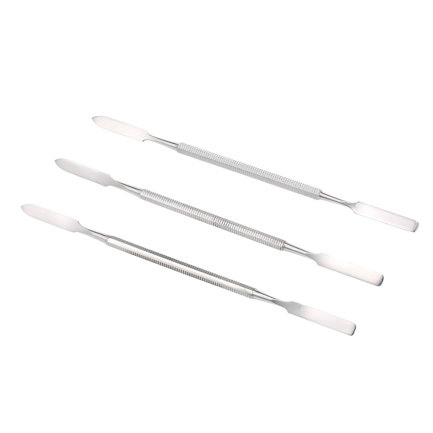 Stainless Steel Mixing Spatula Tool Spatuler Rod Dental Nail Art Makeup Foundation Eyeshadow Mixing Stick Color Tools