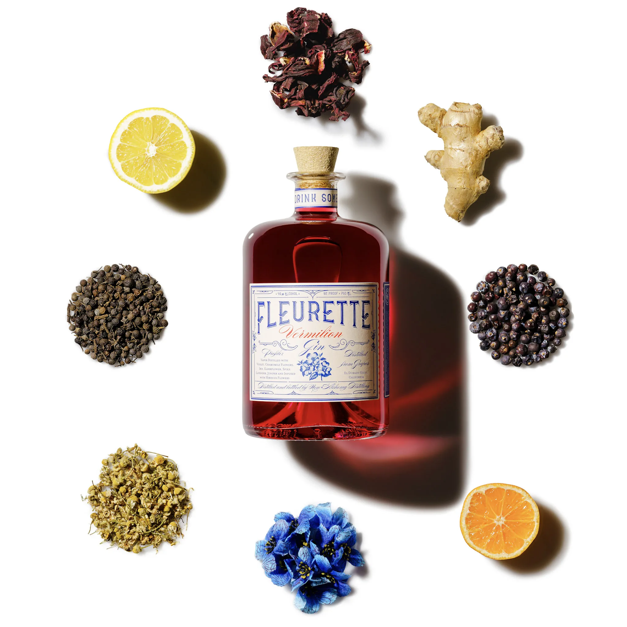 Fleurette Vermilion Gin
