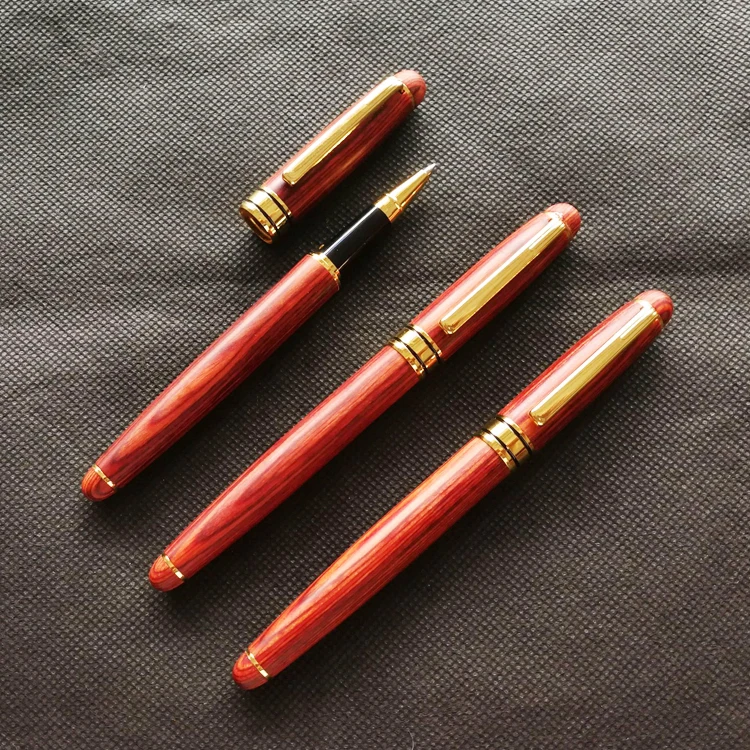 W013RF  Luxury Eco-friendly Rose Wood pen best gift with custom logo wood fountain pen