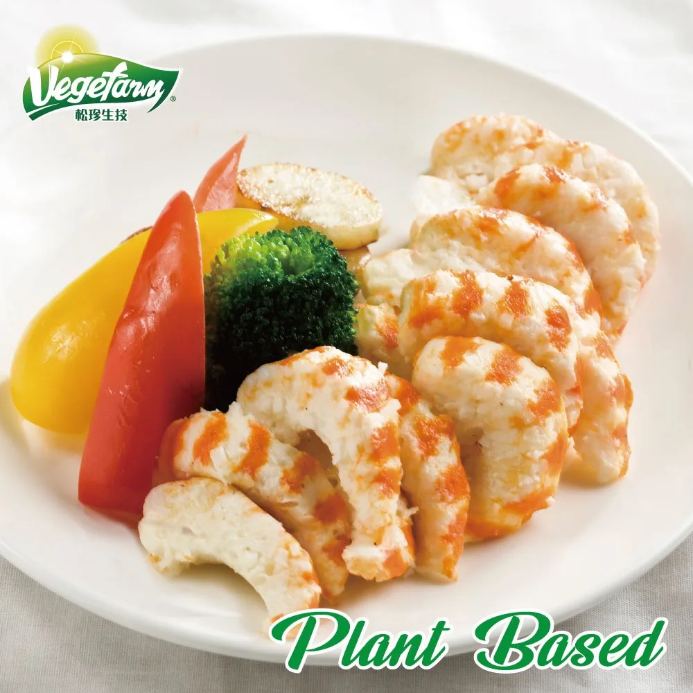 Vegan seafood fried prawn supplier fish free