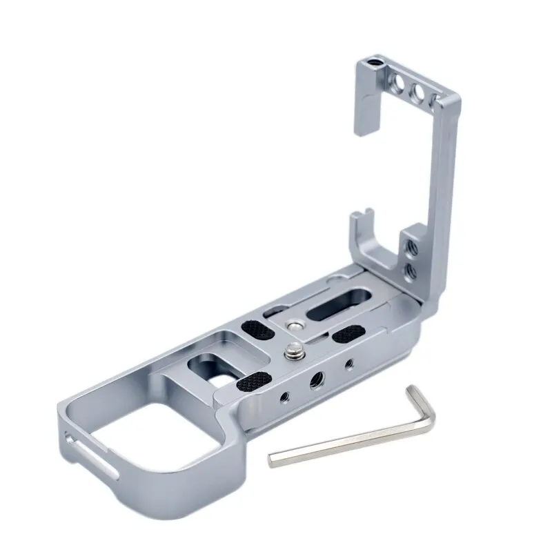 Factory CNC aluminum anodizedCamera Quick Release Plate shelf L bracket stainless
