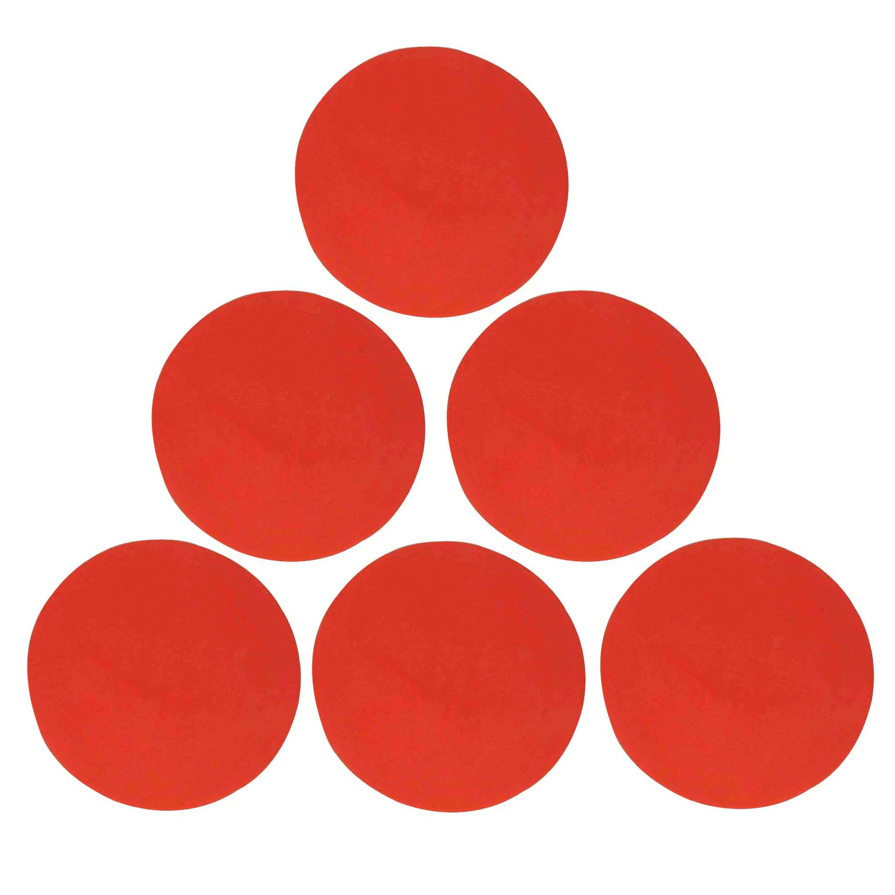 Spot Markers Flat Field Cones Rubber Agility Markers flat spot marker Floor Dots for Soccer Basketball Sports