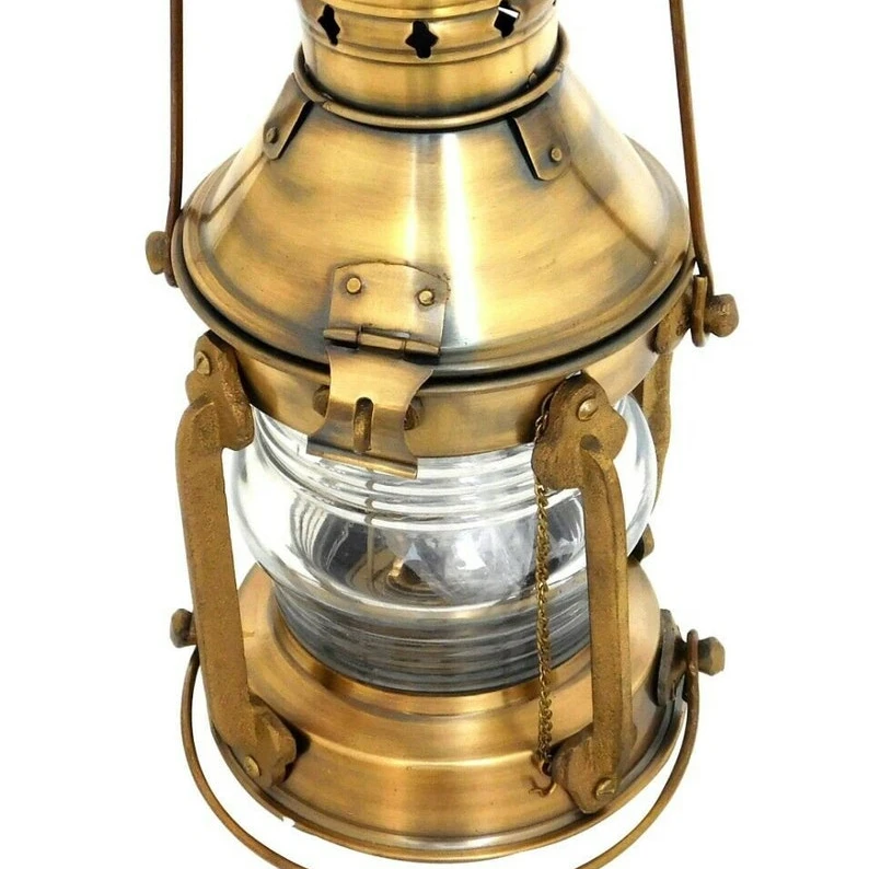 Decorative Vintage Anchor Oil Lamp Lantern Boat Light Anchor Lamp