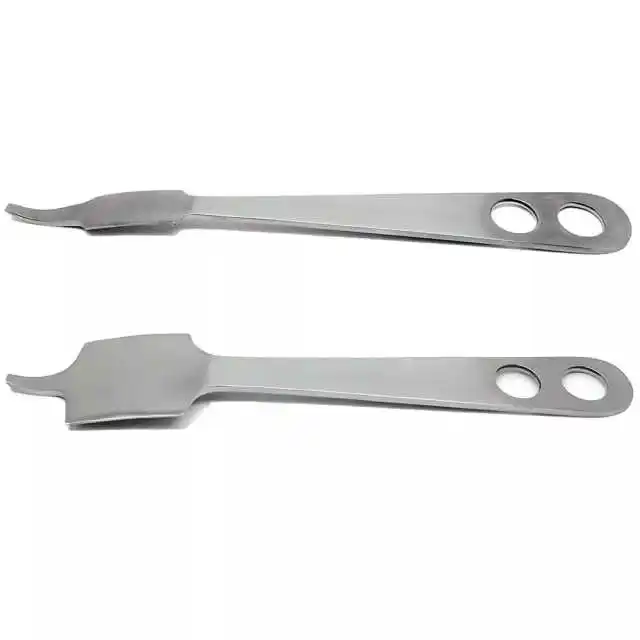  Высококачественный Ретрактор из нержавеющей стали Zelpi двойной изогнутый Расширенный глубокий для тканей