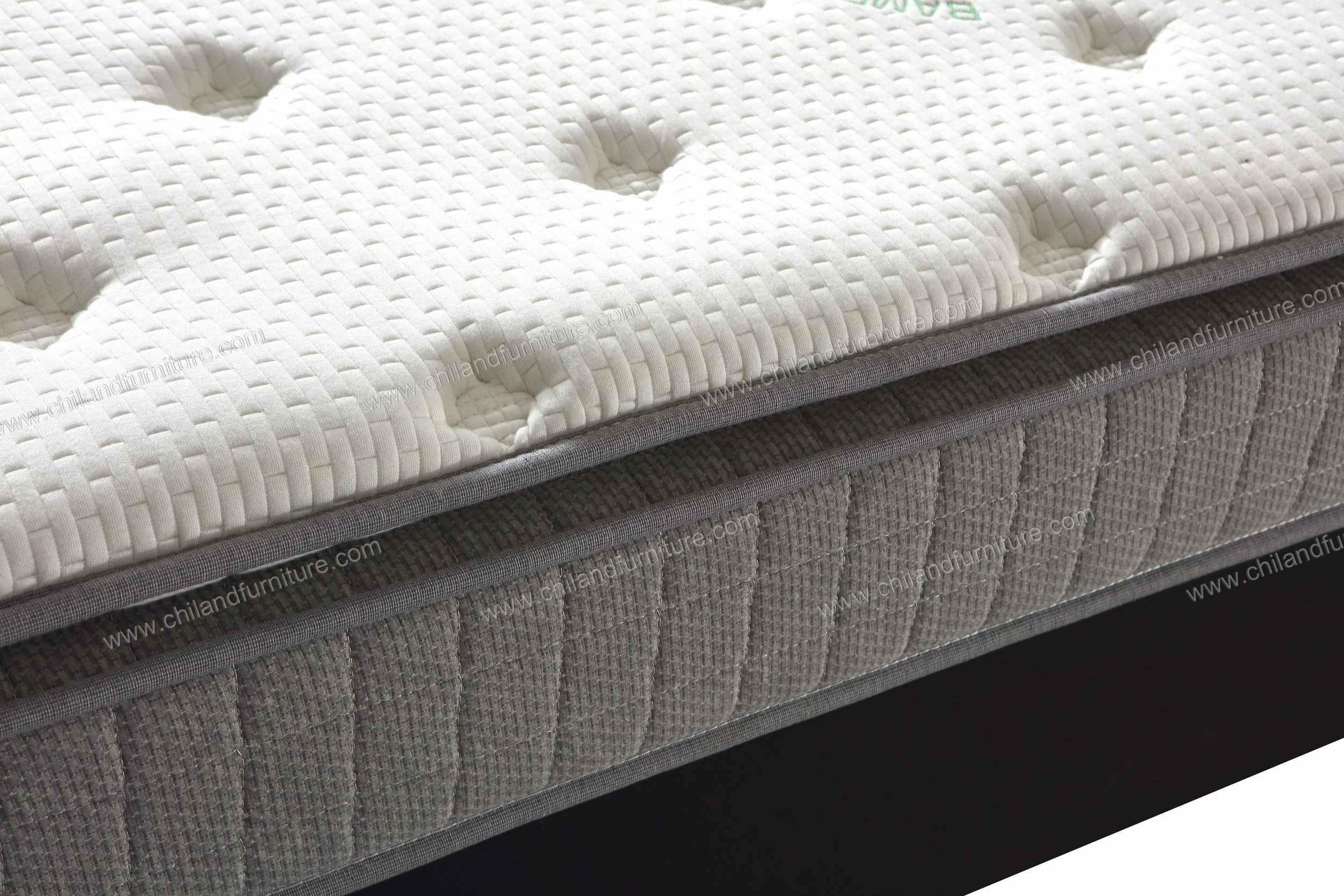 Chiland bamboo fabric memory foam colchon matelas Pillow Top memmory foam memory form mattress manufacturer