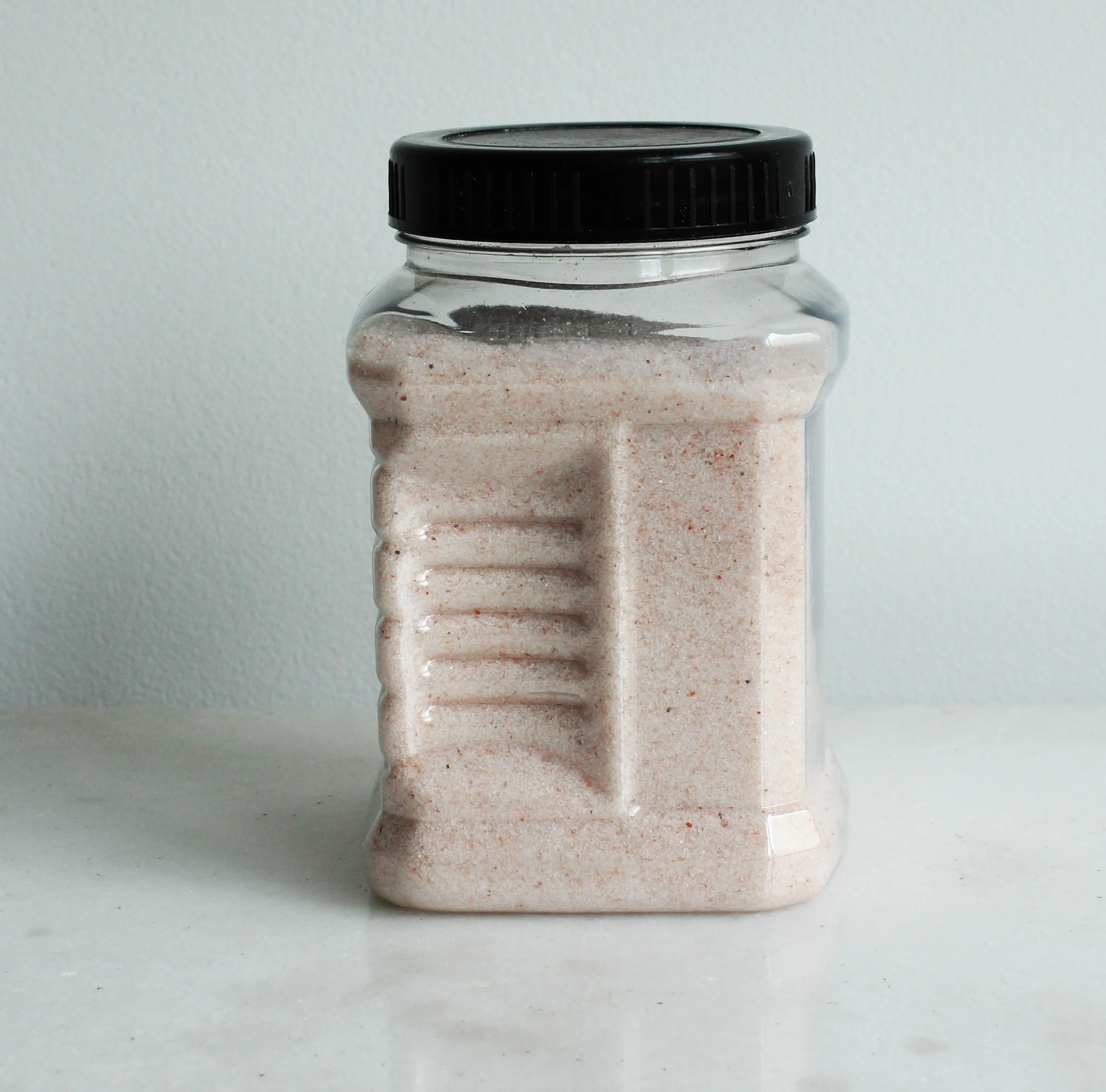 Himalayan Pink Rock Salt Fine Meshed Medium Pink Salt - Packaging 500g Jars