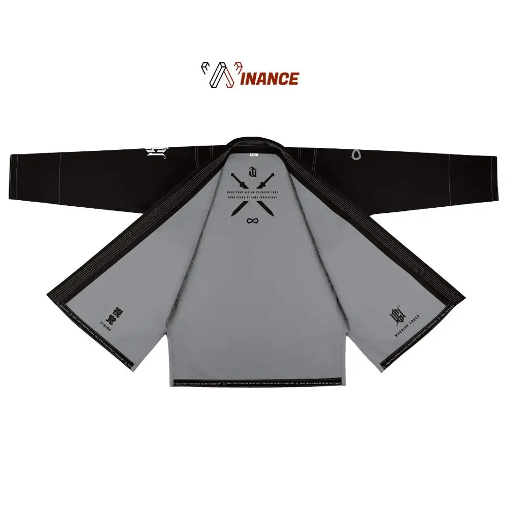 Хлопковая жемчужная ткань bjj gi для jiu jitsu gi bjj, внутренняя одежда, сублимационная подкладка, Бразильская форма для джиу-джитсу