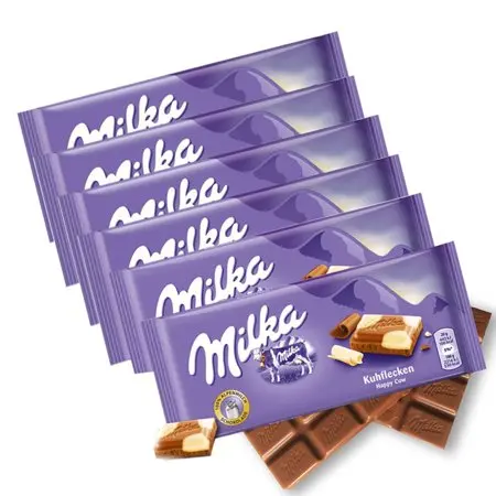  Шоколадный шоколад Milka 100 г Nutella детская