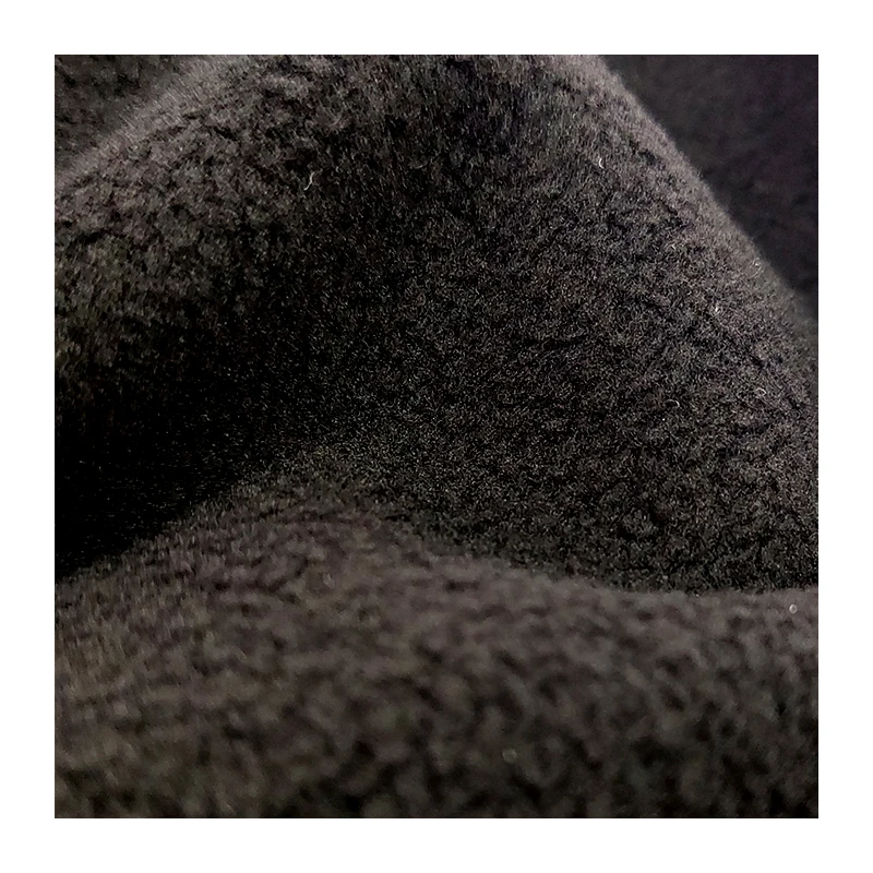 150D отсчет пряжи 100% полиэстер щеткой ткань ватки soft shell 3 слоя противоударными нитями из термопластичного полиуретана с покрытием ткани