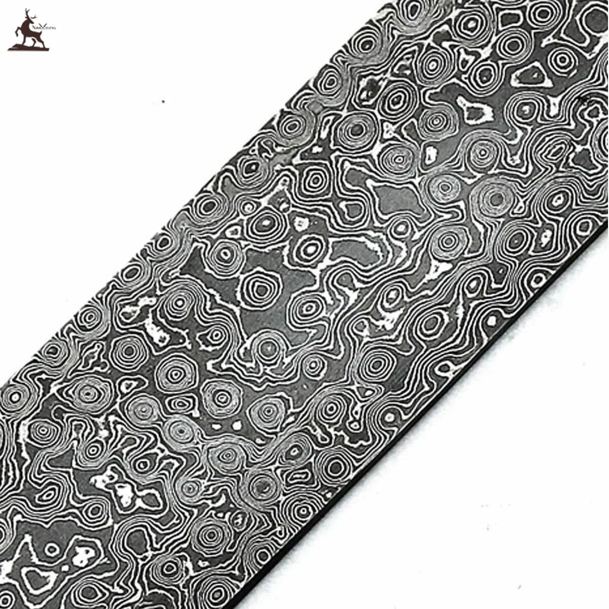 12' inches hand forged Damascus steel billet for knife making