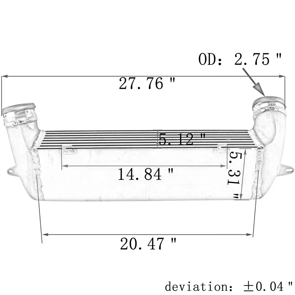 Cheap FMIC Air Cooler Intercooler For 2007-2013 E90 335i 335xi 135i N54 N55