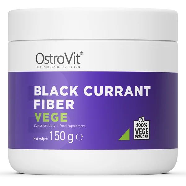 OstroVit Black Currant Fiber VEGE 150 g helps to lose weight helps curb your appetite remove toxins from organism