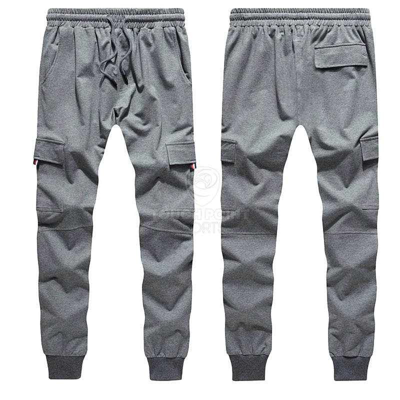 Custom Wholesale Workout Fitness Sweatpants Tapered Slim Fit Gym Cotton Jogger Track pants Man