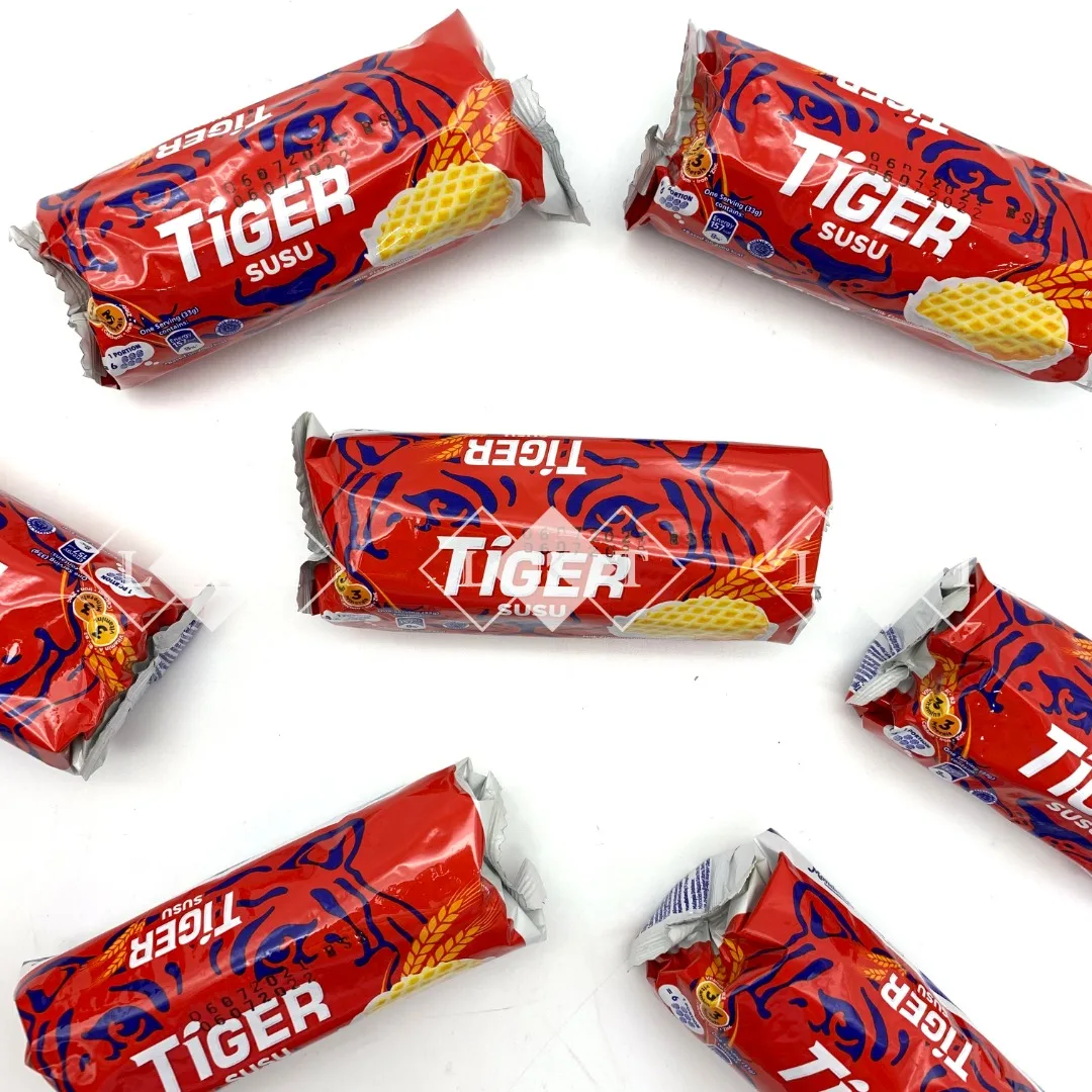 Wholesale Export Tiger Biskuat Susu Small Cookies & Biscuit 75G