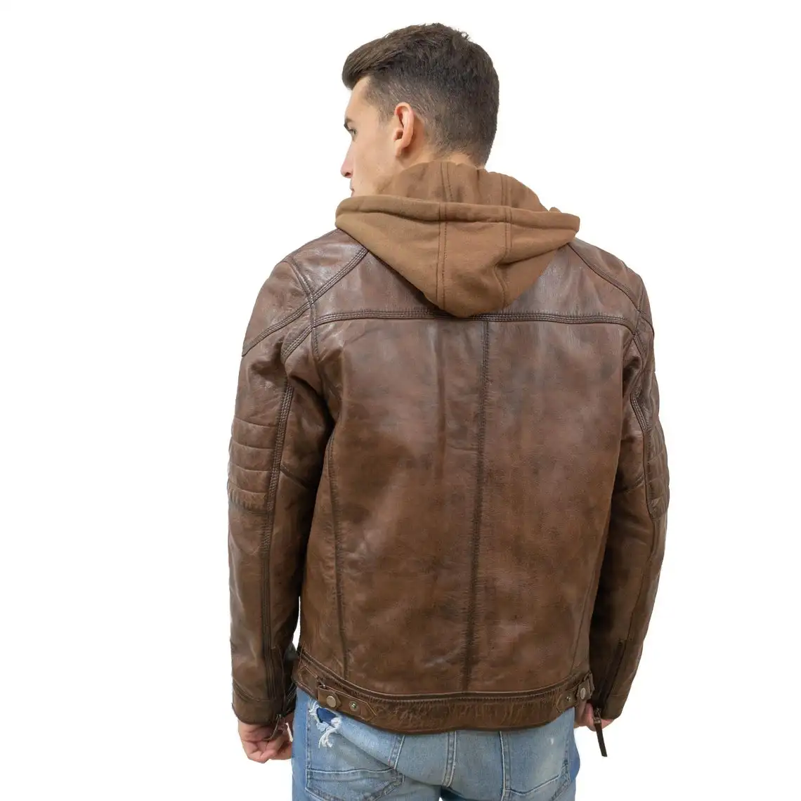 Genuine Leather Jacket For Men, Leather Coat Lambskin