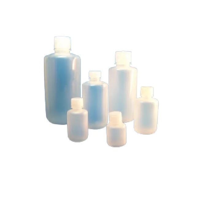 Transparent Polypropylene Round Narrow Mouth Bottle 500ml with PP screw cap
