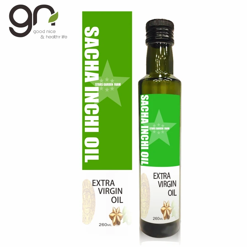 
2021 hot sale home care Sacha inchi oil (260ml bottle) refreshing brain could help hypotensive 