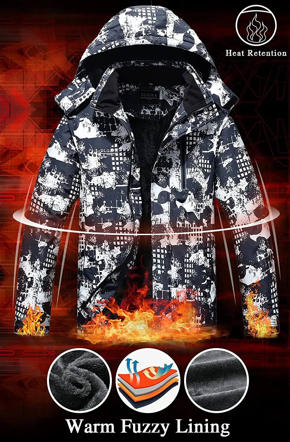 Jacket wind resistance, water-resistance and breathable working outdoor sportswear functional Windbreaker jacket