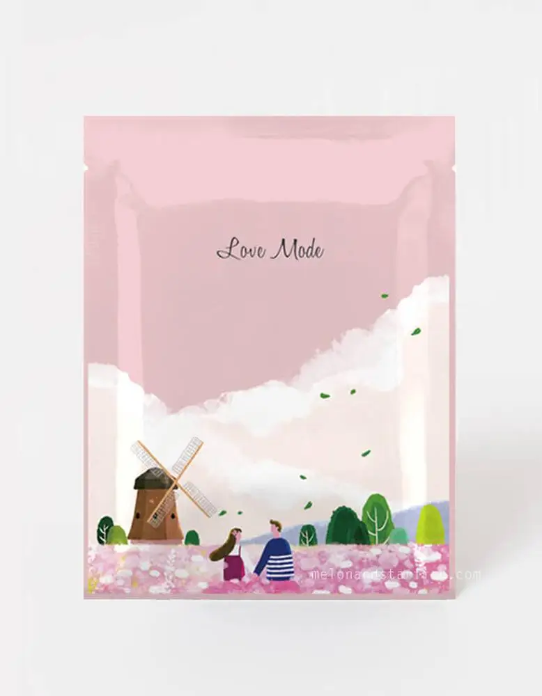 Love Mode Couple use Korean Cosmetics Peptide Wrinkle Facial Mask High Concentrated Essence cream Cupra Sheet Mask Pack