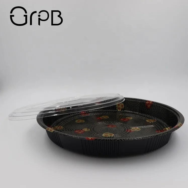 
packing sushi trays plates for restaurant food 