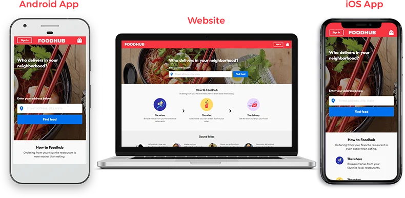 
Food Ordering Website With Android And iOS (Apps) | Web Solutions | E-Commerce Website 