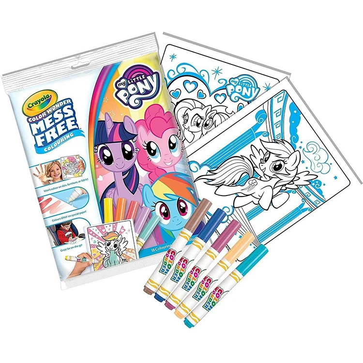 Yimi paper hot sale customized Magic water book printing children fancy coloring book print for kids