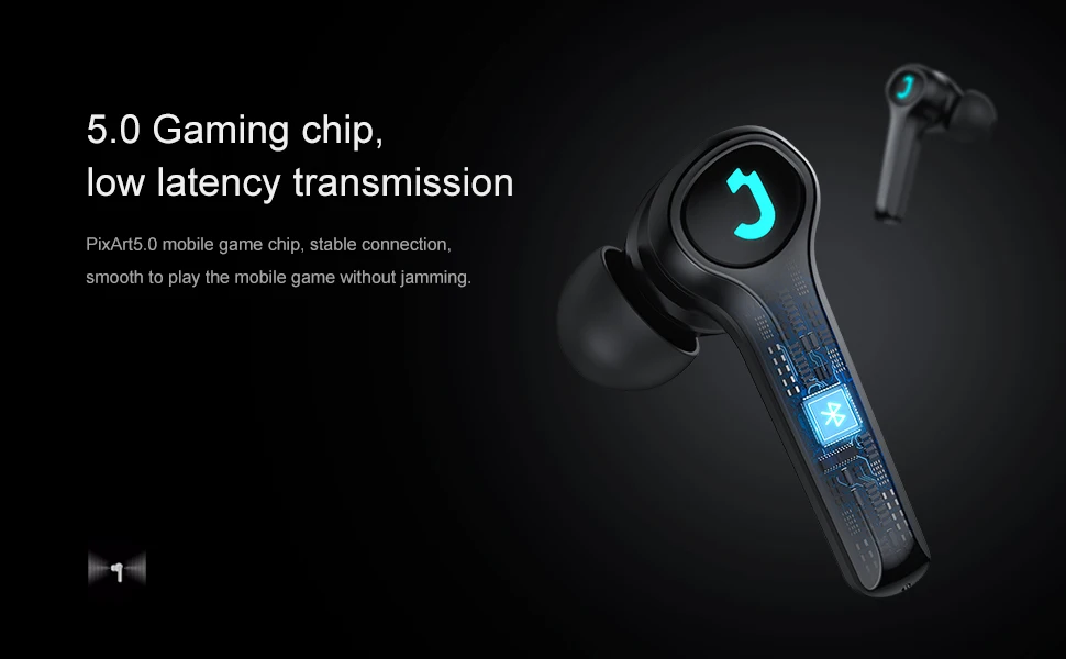 JOYROOM JR-TP1 2021 new arrival in ear gaming earphone BT 5.0 stable transmission wireless earbuds for mobile smartphone
