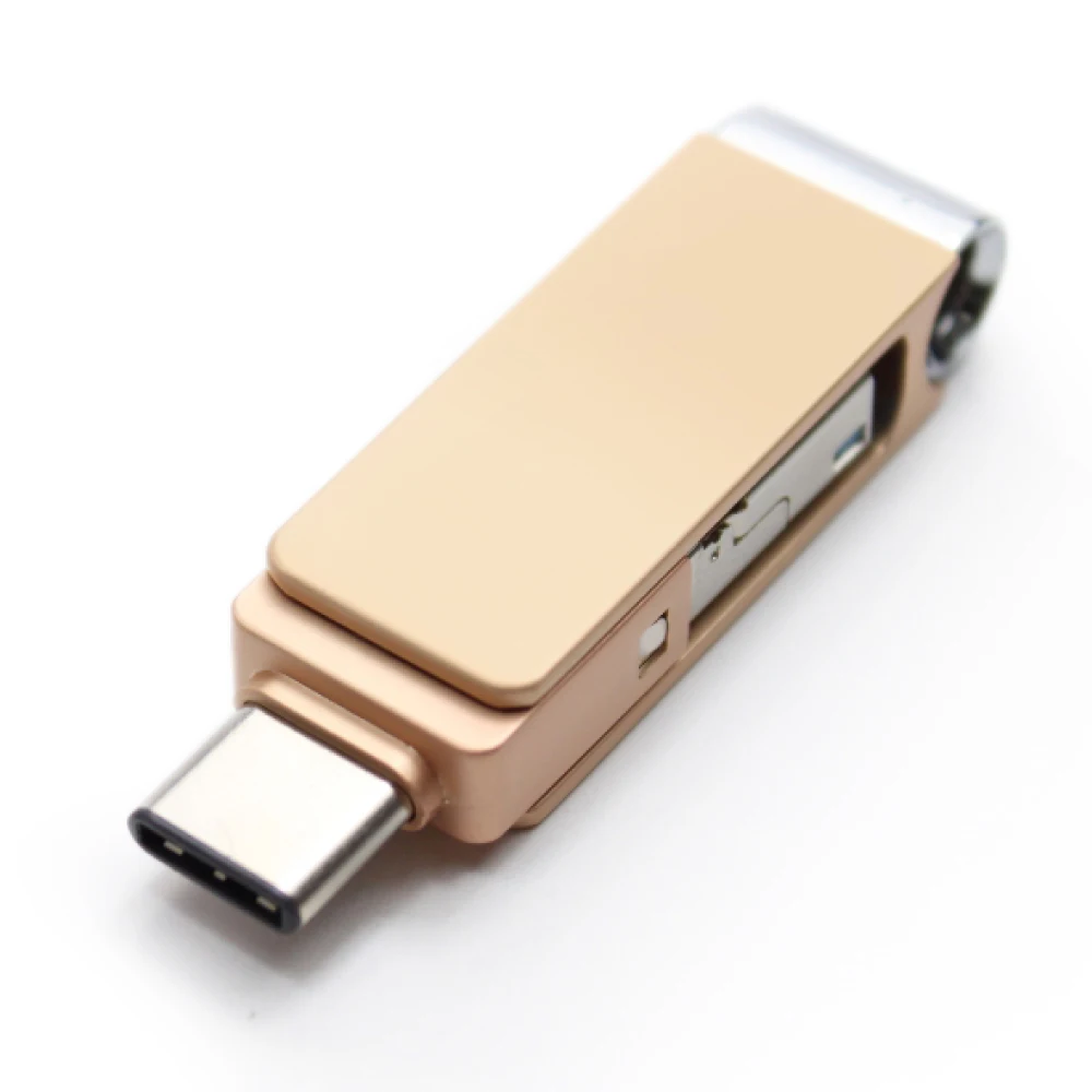  Usb 3 в 1 otg 2021 Гб 64 ГБ 32 16 флеш-накопители с пользовательским Логотипом usb c к b Тайвань новинка 128