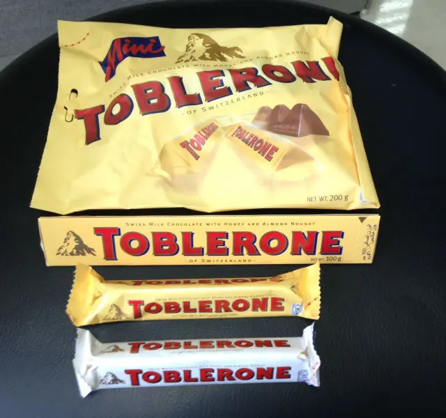Promotion Sales TOBLERONE Chocolate - All Sizes Available in Bulk