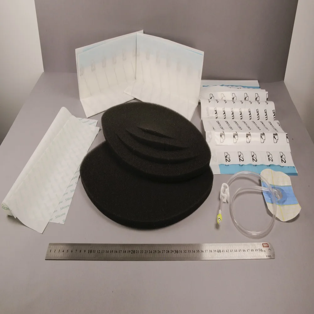 Medical functional dressing negative pressure wound therapy with NPWT 20cm x 10cm x 3cm