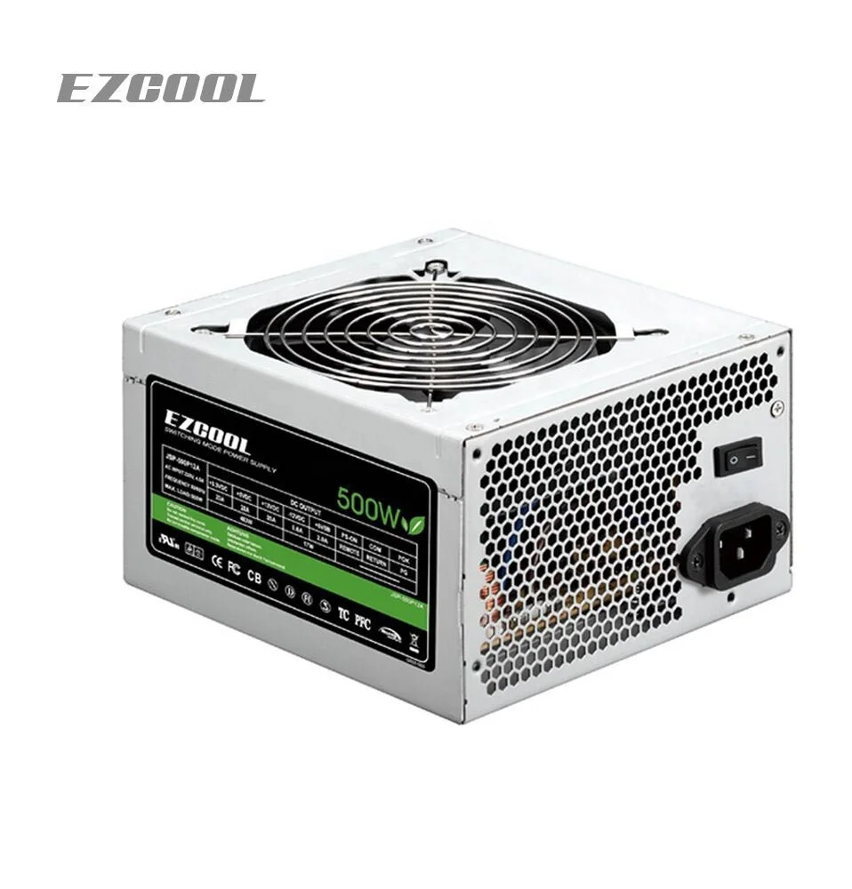 Мощный блок питания для ПК atx 600 Вт для игрового компьютера