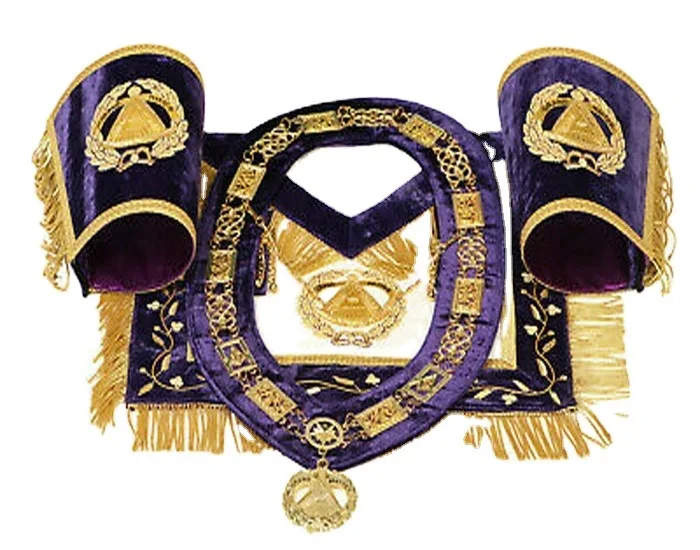 Фартук Masonic Master Mason воротник перчатки с бахромой