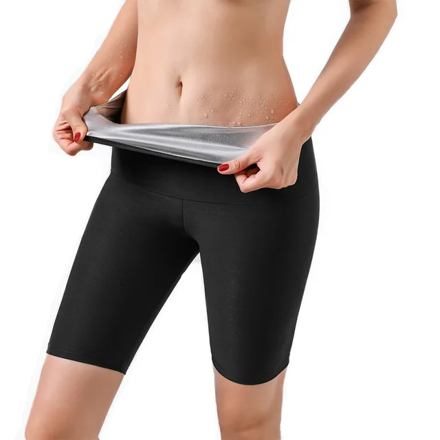 
Sweat Sauna Pants Body Shaper Slimming Pants Thermo Shapewear Shorts Waist Trainer 