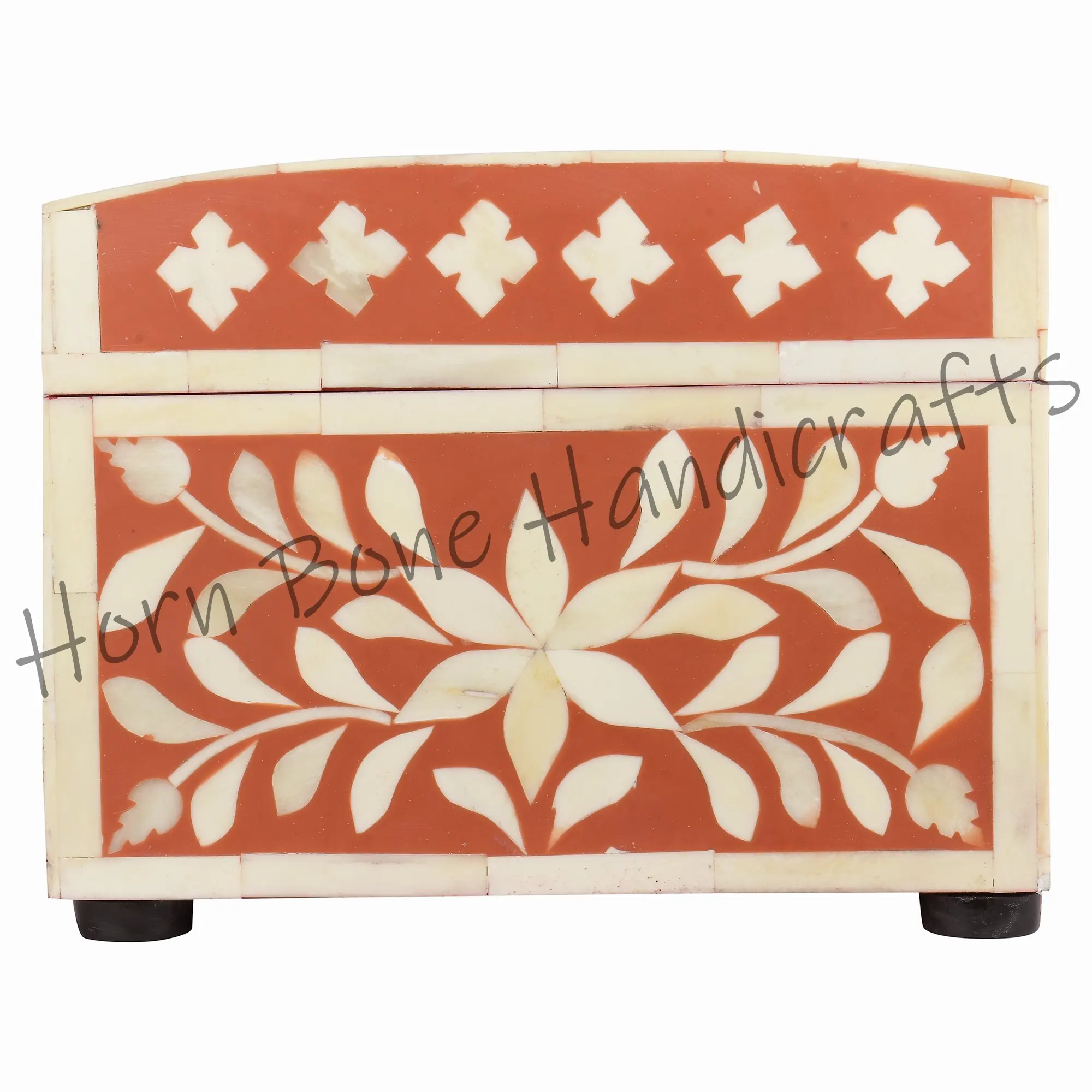 Custom Size & Design Floral Bone Inlay Jewelry Box Highly Crafted Mother of Pearl Storage Decorative Box Manufacturer In India