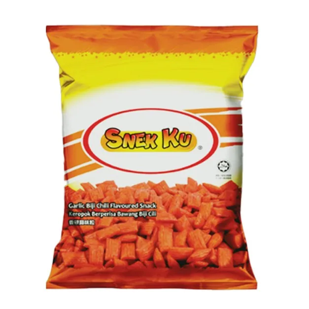 Best selling items healthy crunchy spicy snacks garlic crackers made in Malaysia