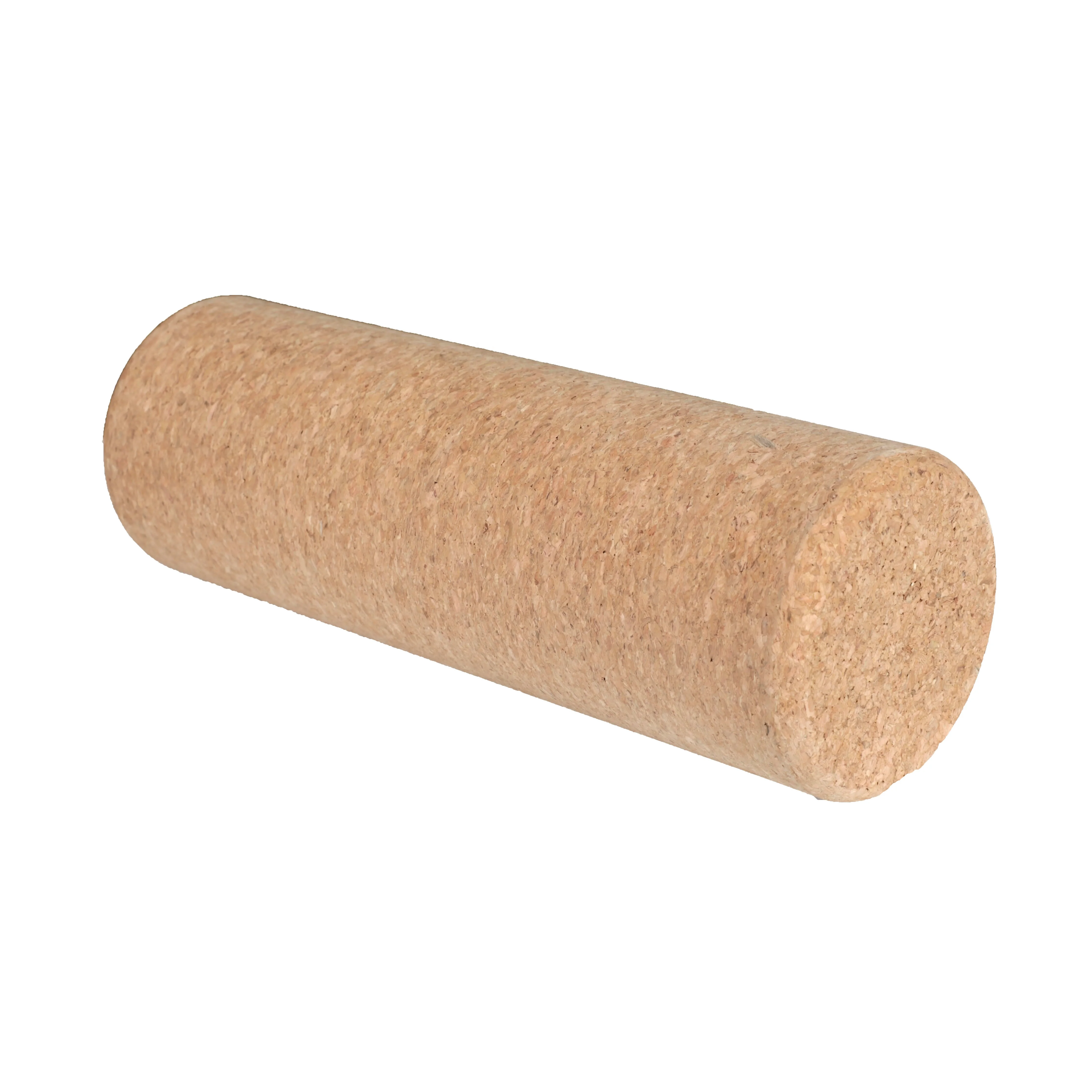 Hot Selling Fitness Accessories Relaxing Muscle  Premium Roller 100% Natural Cork Yoga Roll