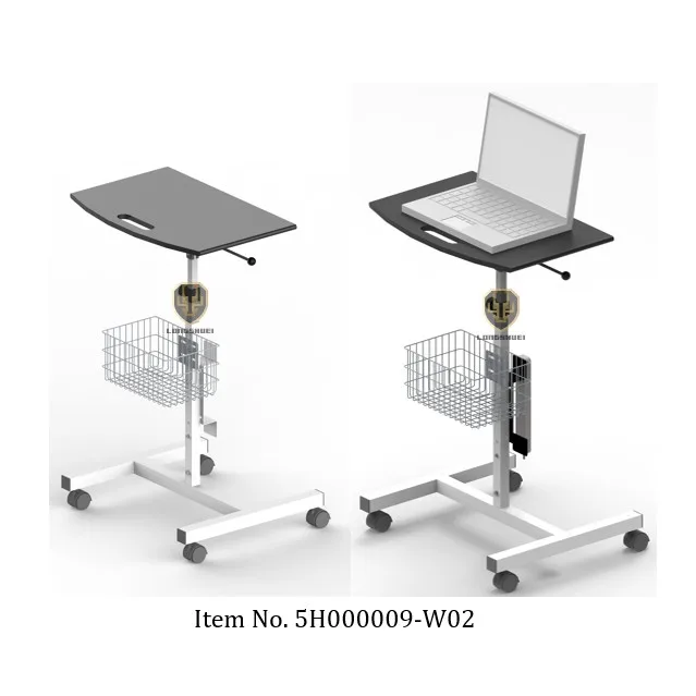 Computer Laptop Tablet Ultrasound ECG Syringe Pump Infusion Pump Mobile Medical Trolley Roll Stand Carts